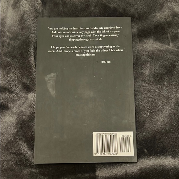 Black Coffee Table Book - 2 AM Thoughts - Picture 2 of 2